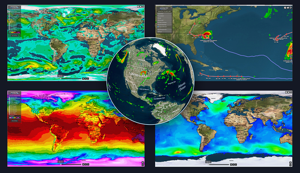 global weather graphic