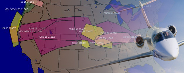 Sample lightning imagery in weatherTAP's RadarLab Local