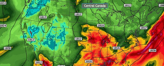 Imagery from model data on weatherTAP Imagery from model data on weatherTAP